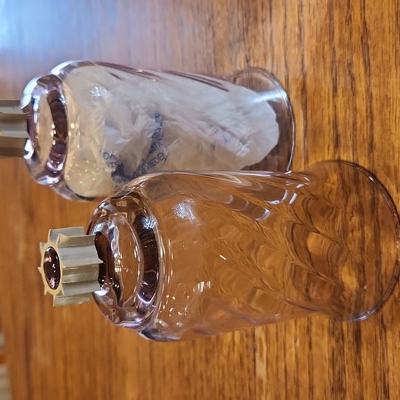 Vintage Home Interior Glass Votives Set 2 - Picture 4 of 4